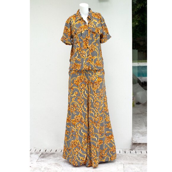 Walter Bakershort sleeve button front shirt with collar Size S - Picture 12 of 12